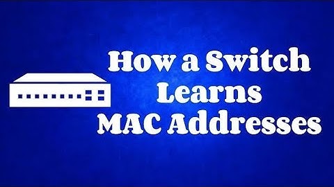 How switch learns mac address|Cisco|ccna|switches