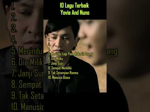 10 Lagu Terbaik Yovie And Nuno | #yovieandnuno #lagupopuler #shorts #pop