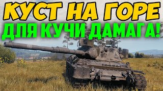 СТАНЬ В ЭТОТ КУСТ НА ГОРЕ! МОЖНО НАКИДАТЬ МНОГО ДАМАГА ОТ СЮДА!