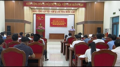 VIDEO: BCĐ Tổng điều tra nông thôn, nông nghiệp năm 2025 huyện Vĩnh Tường tổ chức Hội nghị tập huấn