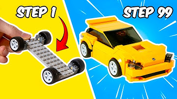 I Designed My OWN LEGO Speed Champions set...