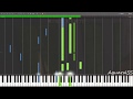 [Synthesia] Aria The OVA/Dipartenza - Nanairo No Sora O (Piano Tutorial + DPS)