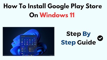 How To Install Google Play Store On Windows 11 (2025)