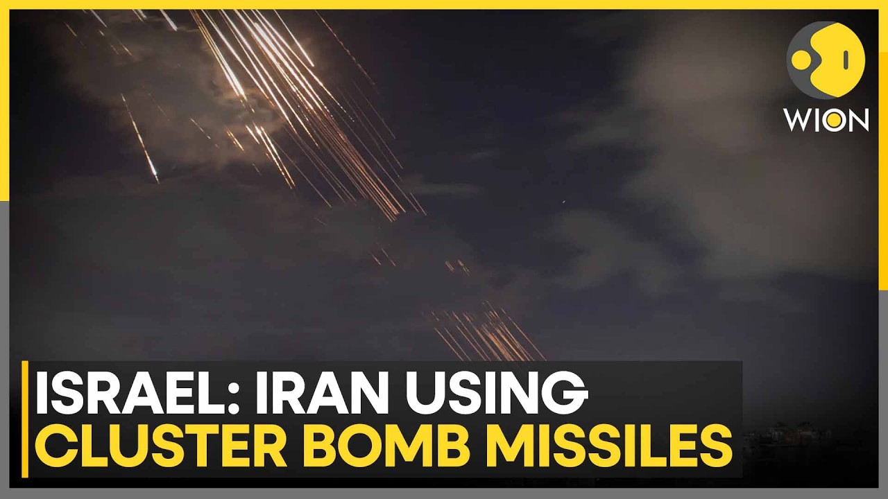 Iran Strikes Back: Israel Says Iran Using Cluster Bomb Missiles | WION