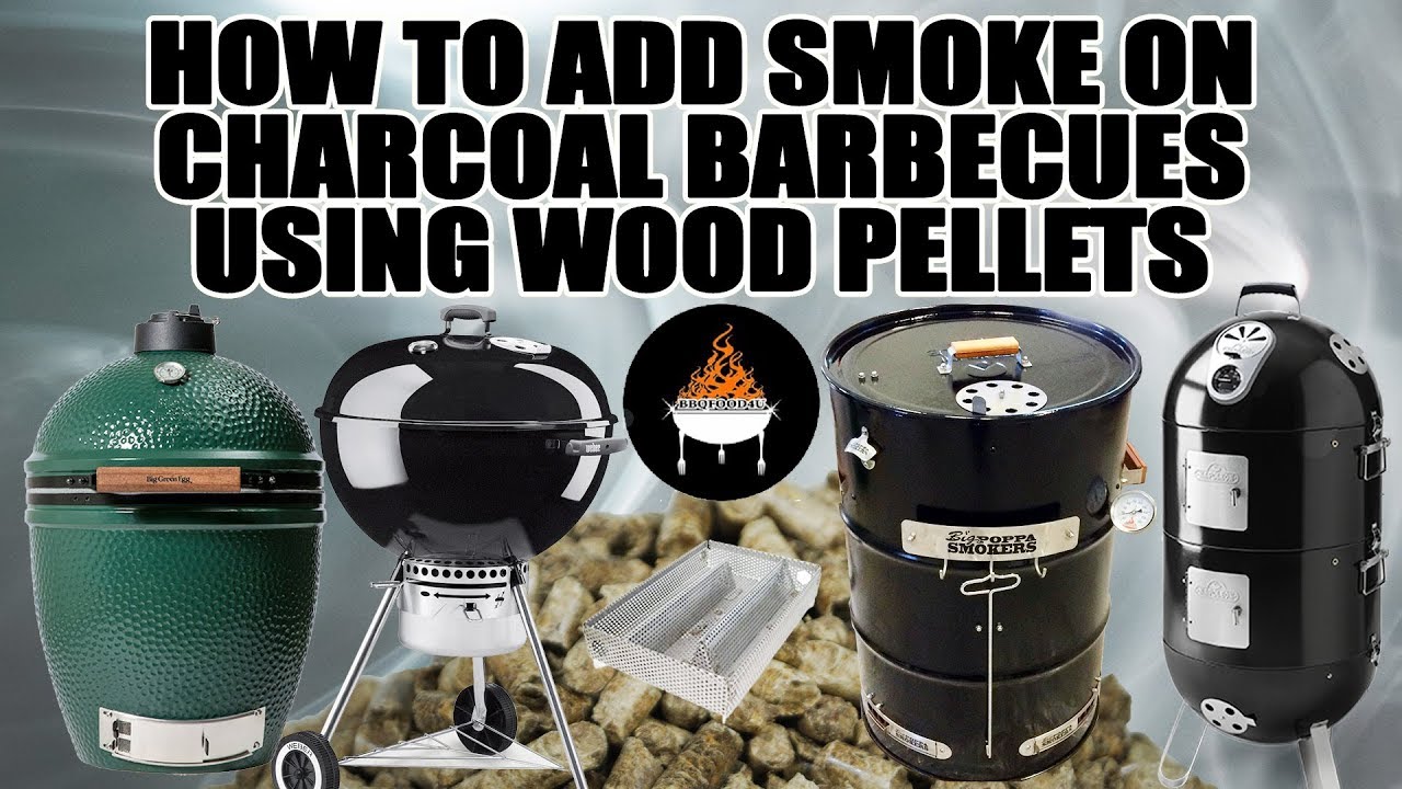 How to Use Wood Pellets in a Charcoal Grill  