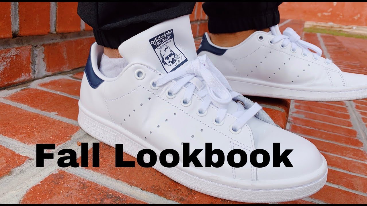 stan smith black lookbook