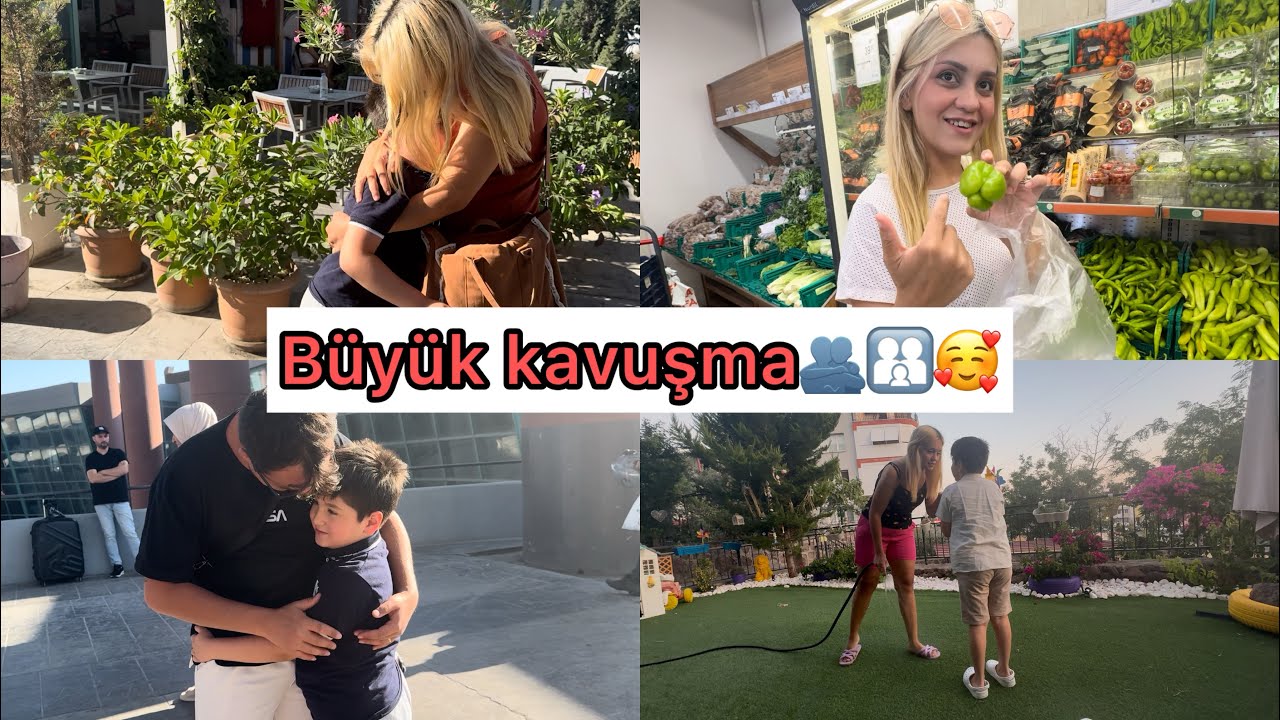 OĞLUM GELDİ🥹🥰BÜYÜK KAVUŞMA 🫂🧑‍🧑‍🧒❤️ MARKET ALIŞVERİŞİ🛒🛍️