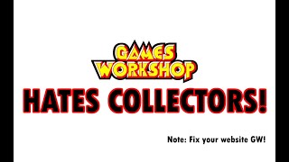 Warhammer 40K Failed Preorders - Games Workshop HATES Collectors! Here's Why!