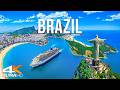 Brazil 4K | Rio Coastlines, Copacabana Beaches &amp; Tropical Atlantic Landscapes