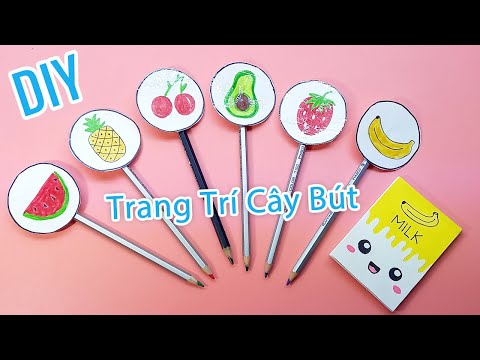 Video Cách Trang trí Cây Bút đơn giản | DIY Pen Decorate |... - YouTube