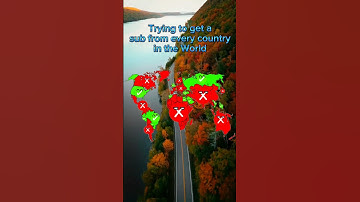 Trying to get a sub from every country in the World (Day 3) #shorts #europe #geography #world