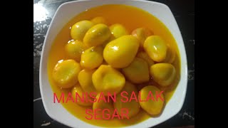 CARA MEMBUAT MANISAN BUAH SALAK