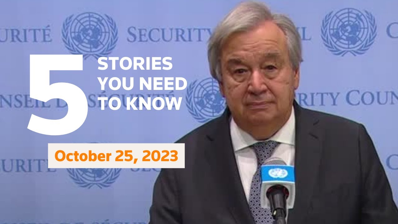 Israel bombards Gaza, world leaders call for pause to let aid in, and more: 5 stories to know today