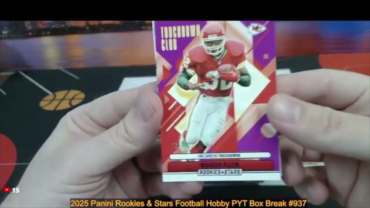 3-23-26 2025 Panini Rookies & Stars Football Hobby PYT Box Break #937 - Pick Your Team!