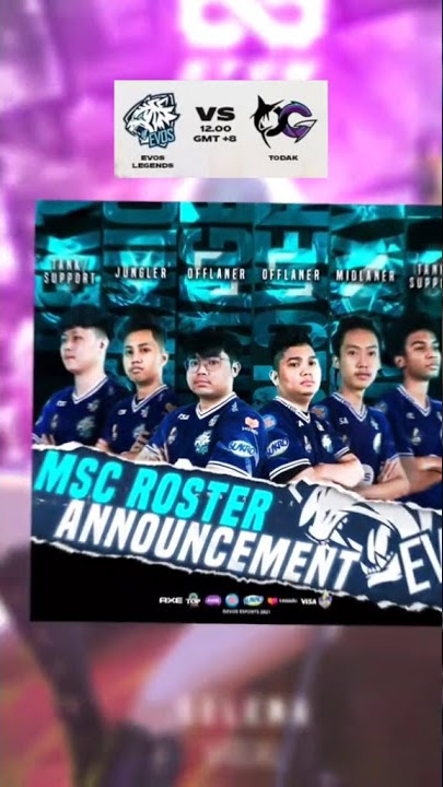 Story wa EVOS LEGENDS Vs Todak❗❗STORY WA JEDAG JEDUG MLBB MSC