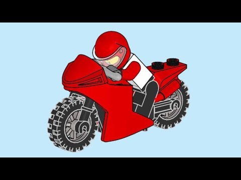 LEGO 952203 Instructions | City | Sam Speedster's Motorcycle | Magazine Gift