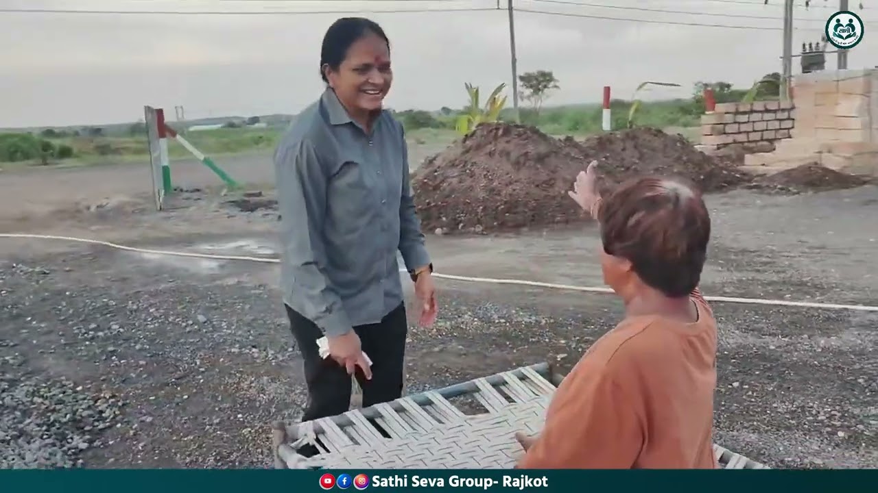 દક્ષા બા ને સ્મશાન એ જાવું 😂 | Jalpa Patel Sathi Seva Group Rajkot | AMardham Aashram | Team Sathi