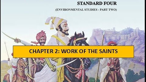 Class 4 EVS Part 2   Chapter 2 Work Of The Saints