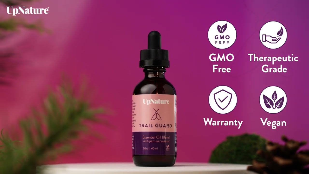 Embrace Nature's Shield with UpNature Trail Guard Essential Oil Blend - Your Safeguard for Outdoors!