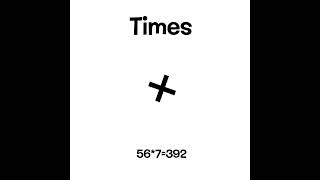 Math Symbols Band 1-2! (My version)