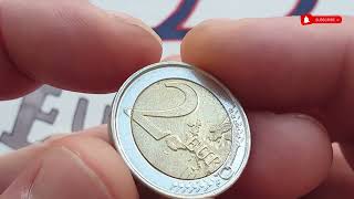 2 Euro Irish coins.  Error & Very Rare!