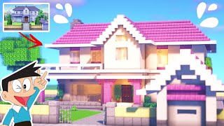 Minecraft : Tutorial Membuat Rumah Suneo (Doraemon Series) !