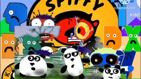 3 pandas runaway spiffy angry