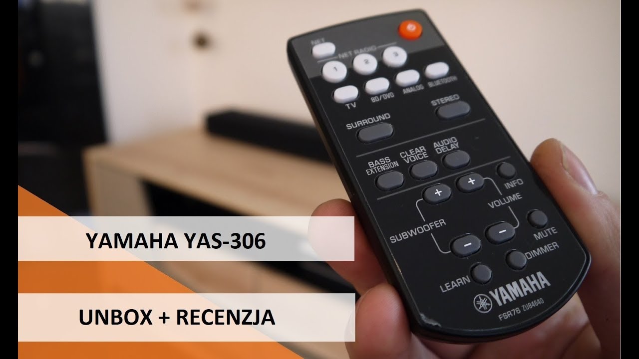 dine Udveksle Universitet Yamaha YAS-306 | Recenzja + UNBOXING | Kinowy dźwięk 7.1 z jednej, małej  belki? - YouTube