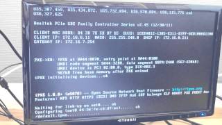 iPxe boot error with Lenovo E72 3493-KAG computer