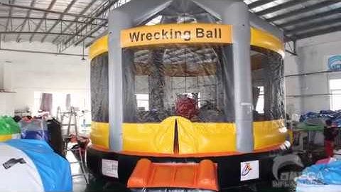 Interactive Inflatable Wrecking Ball Game