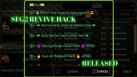 SFG2 SCRIPT REVIVE HACK 1.0 RELEASED || MADE BY DARK LEGEND X