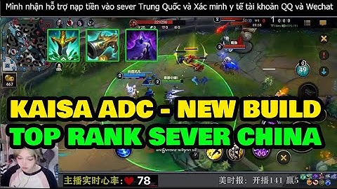Kaisa Tốc chiến | Meta mới Kaisa Build Sát lực sẽ có sức mạnh như thế nào? | Kaisa Wildrift