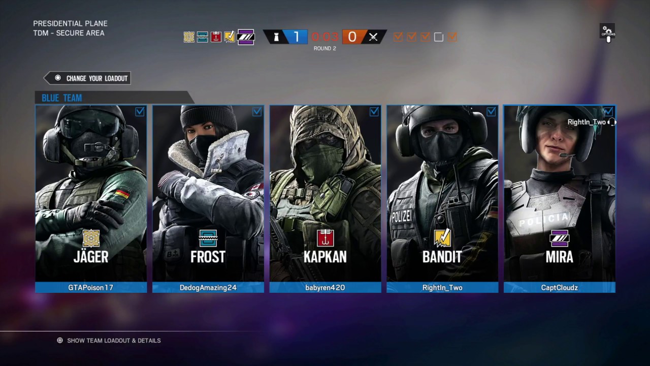 Tom Clancy's Rainbow Six® Siege Mira Mira round winner chicken dinner ...