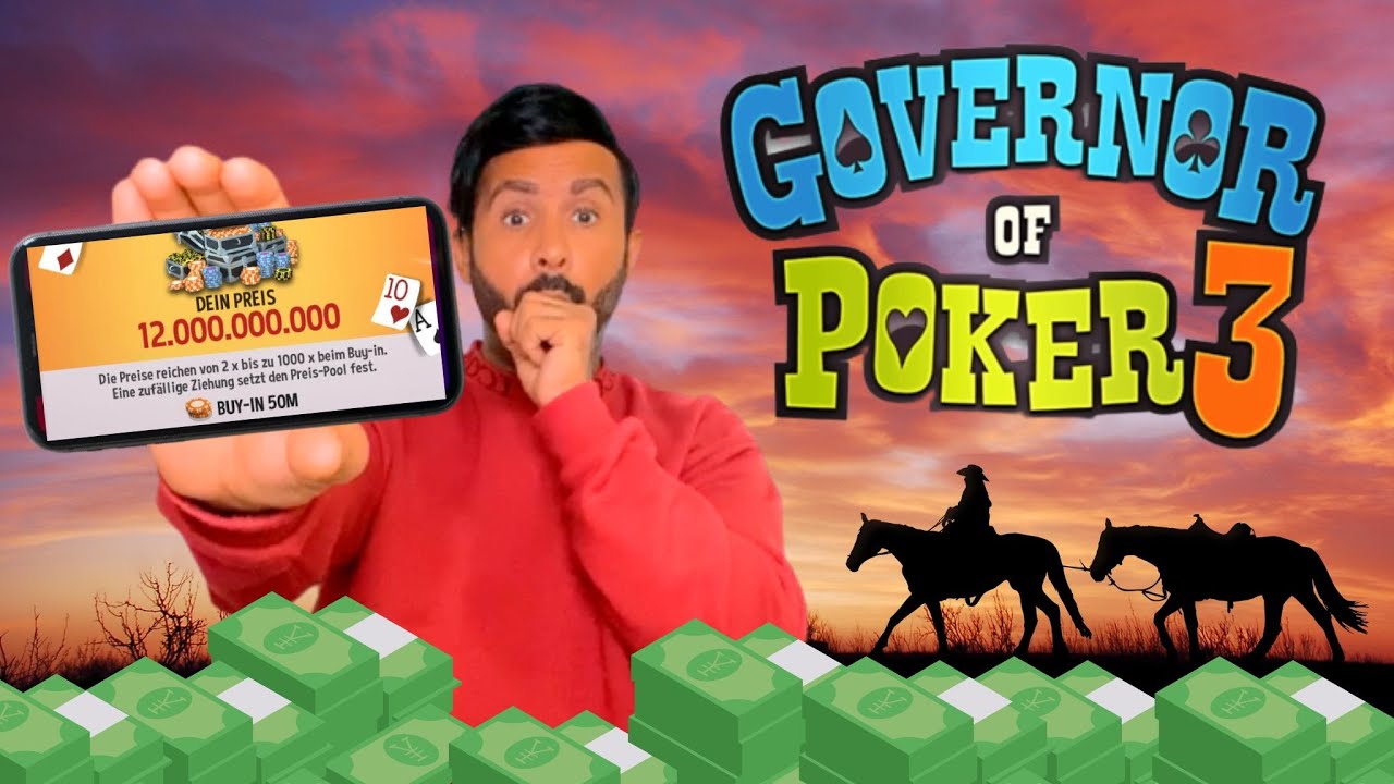 Ich gewinne 12 Billionen Chips auf Governor of Poker 3 YouTube