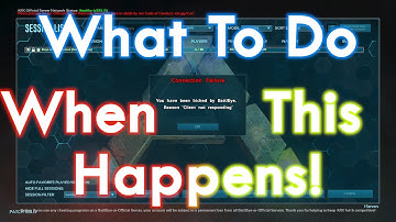 Ark: Survival Evolved BattlEye Client Not Responding Error, What To Do Tutorial