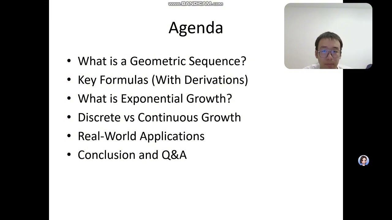 Geometry Sequence and Exponential Growth 