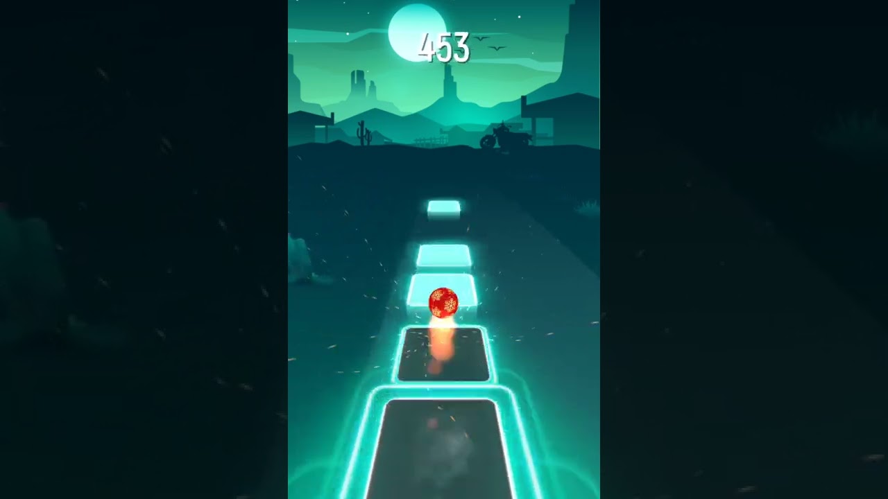 Hallmore - Dead Of The Night | Tiles Hop | Endless Mode 13 | Record: 2281