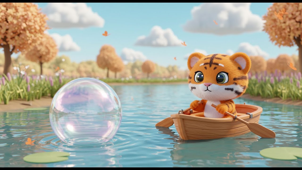 🚣 Row Row Adventure Boat | Musical Water Journey | Preschool Learning Song | Fun, Engaging Nursery