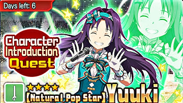 [Natural Pop Star] Yuuki - Character Introduction Quest - SAO MD #87
