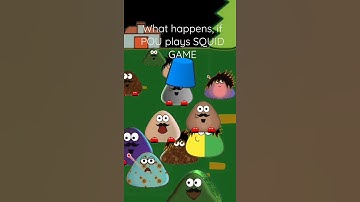 #shorts 64 ,What happens, if POU  plays SQUID GAME????