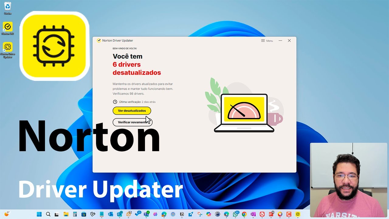 🔄 Atualização automática de drivers com Norton Driver Updater, por ...