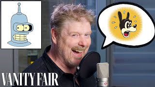 John DiMaggio (Futurama's Bender) Improvises 11 New Cartoon Voices | Vanity Fair