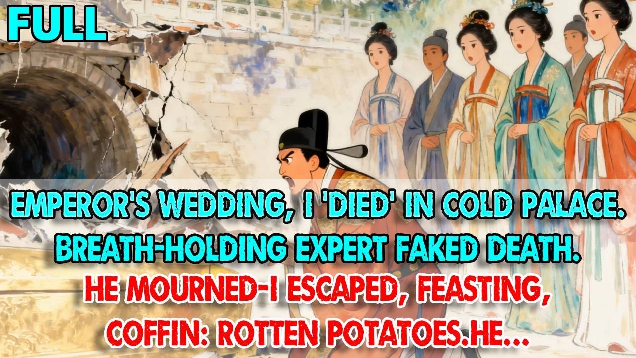 Emperor's wedding, I 'died' in cold palace. Breath-holding expert faked death. He mourned-I escaped,