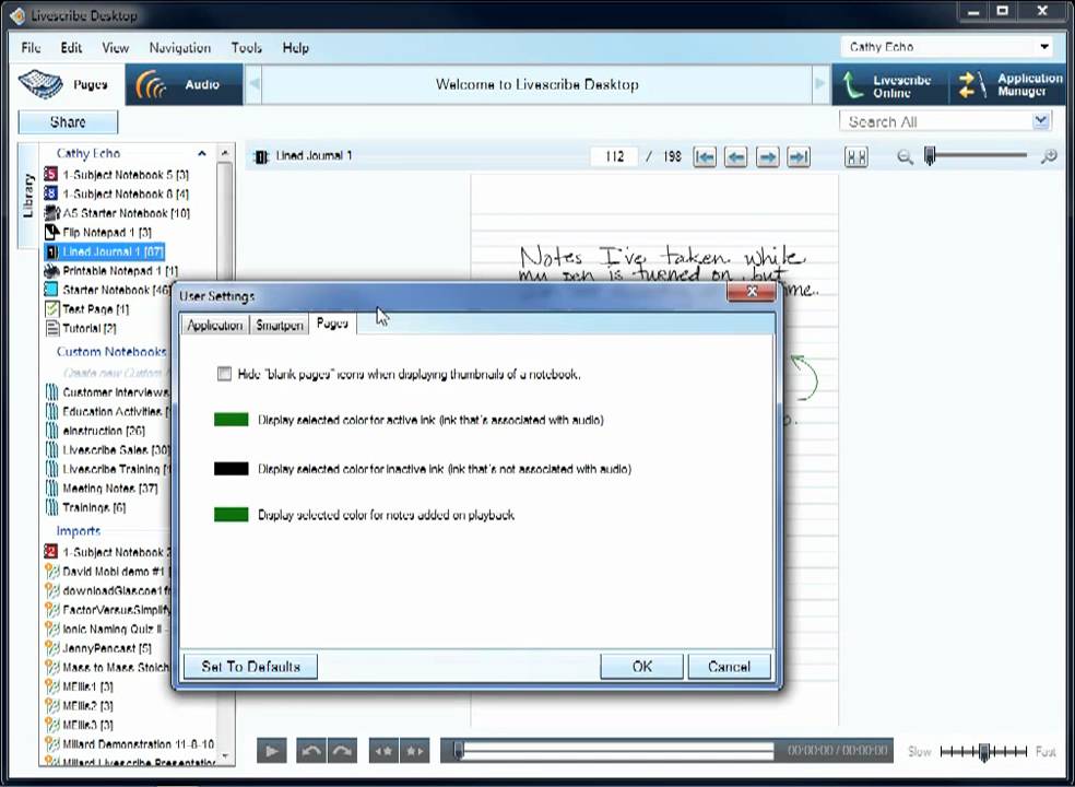 Livescribe - How to Highlight Your Livescribe Notes - YouTube