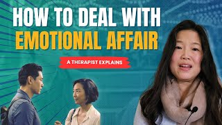 Emotional Affair vs Friendship | Healing From Emotional Affair | Asian Therapist's Perspective