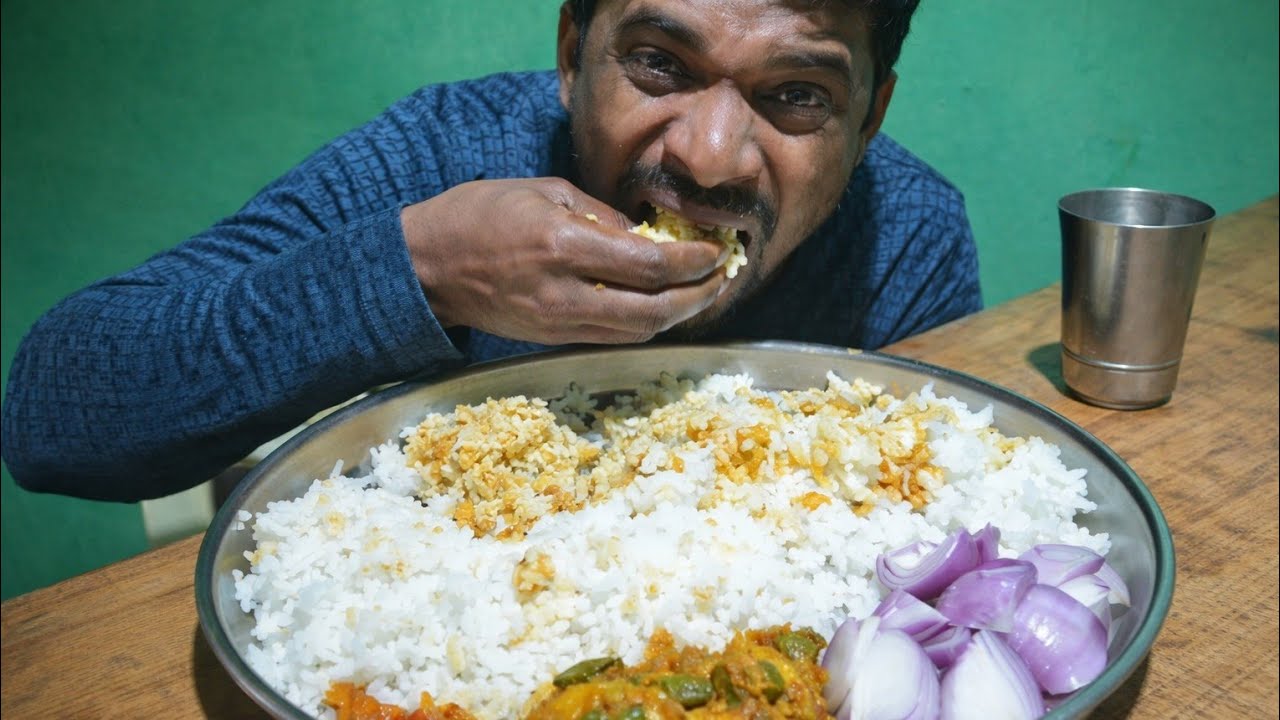 “सादी भिंडी आलू, देसी मसालों का कमाल 😋 | Bhindi Aalu Desi Masala Mukbang”