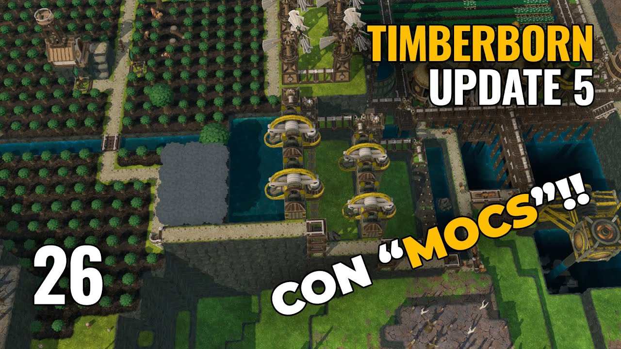 TIMBERBORN: Update 5 | ep 26 | CON MODS - Gameplay español - YouTube