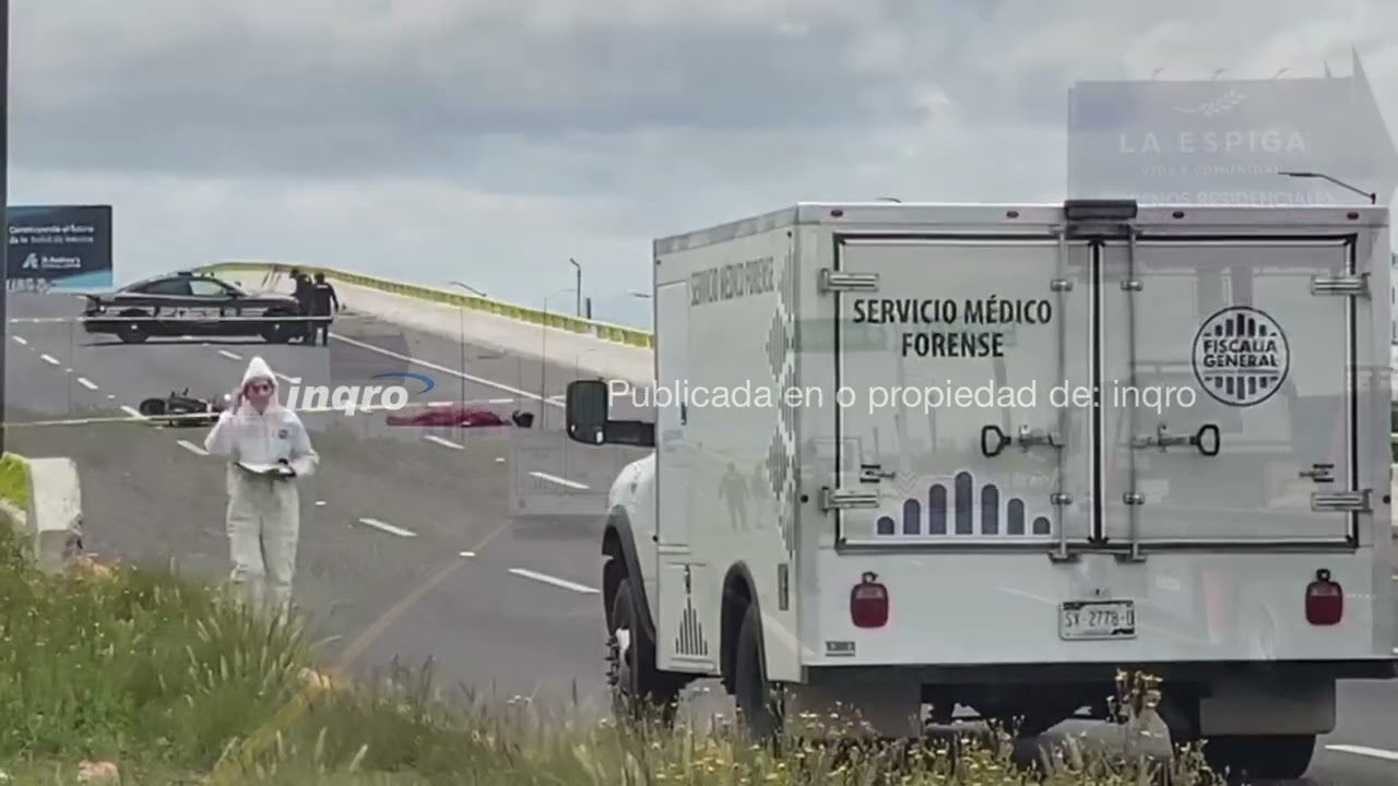 Muere joven mujer tras accidentarse en su motocicleta