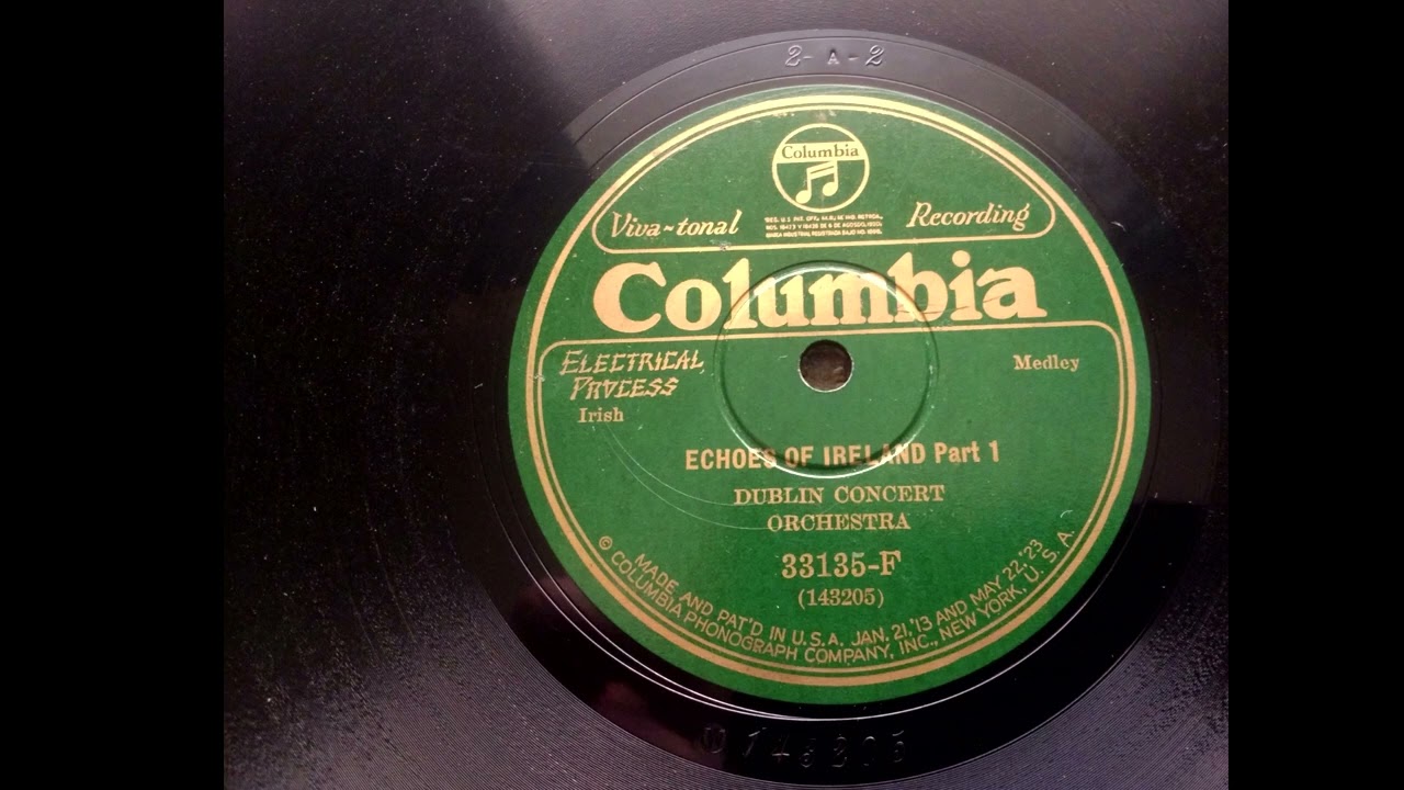 1926) Echoes of Ireland - Dublin Concert Orchestra. - YouTube