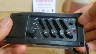 Cách mài nắp hộp đựng pin cho EQ guitar 7545 và LC5